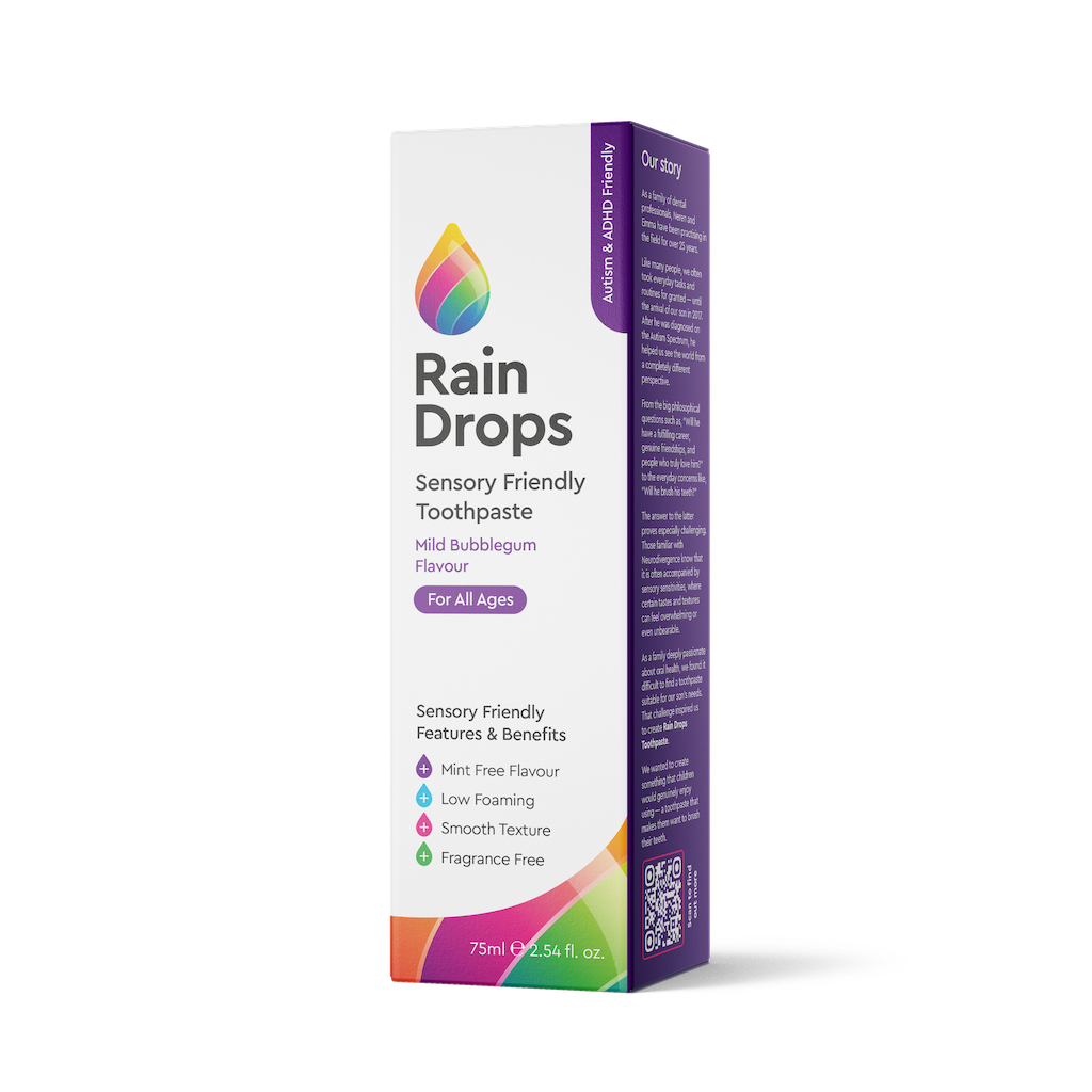 Sensory Friendly Toothpaste 75ml | Mild Bubblegum - Image 2