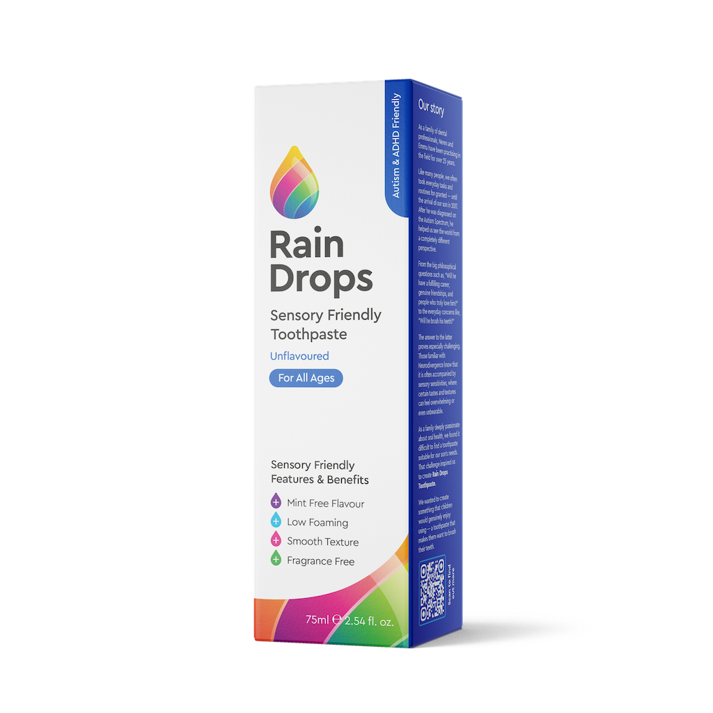Sensory Friendly Toothpaste 75ml | Unflavoured - Image 3